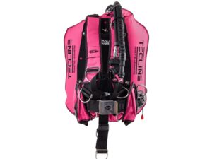 Tecline Peanut 16L Wing Blase Donut Komfort-Set – Lady Pink – Monoflaschen