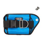 Tecline Bleitaschen – links (Blaue Edition).