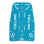 Tecline Aluminium: 3 mm Blau , Gewicht 850 g, ausgeschnittenes Tecline-Logo
