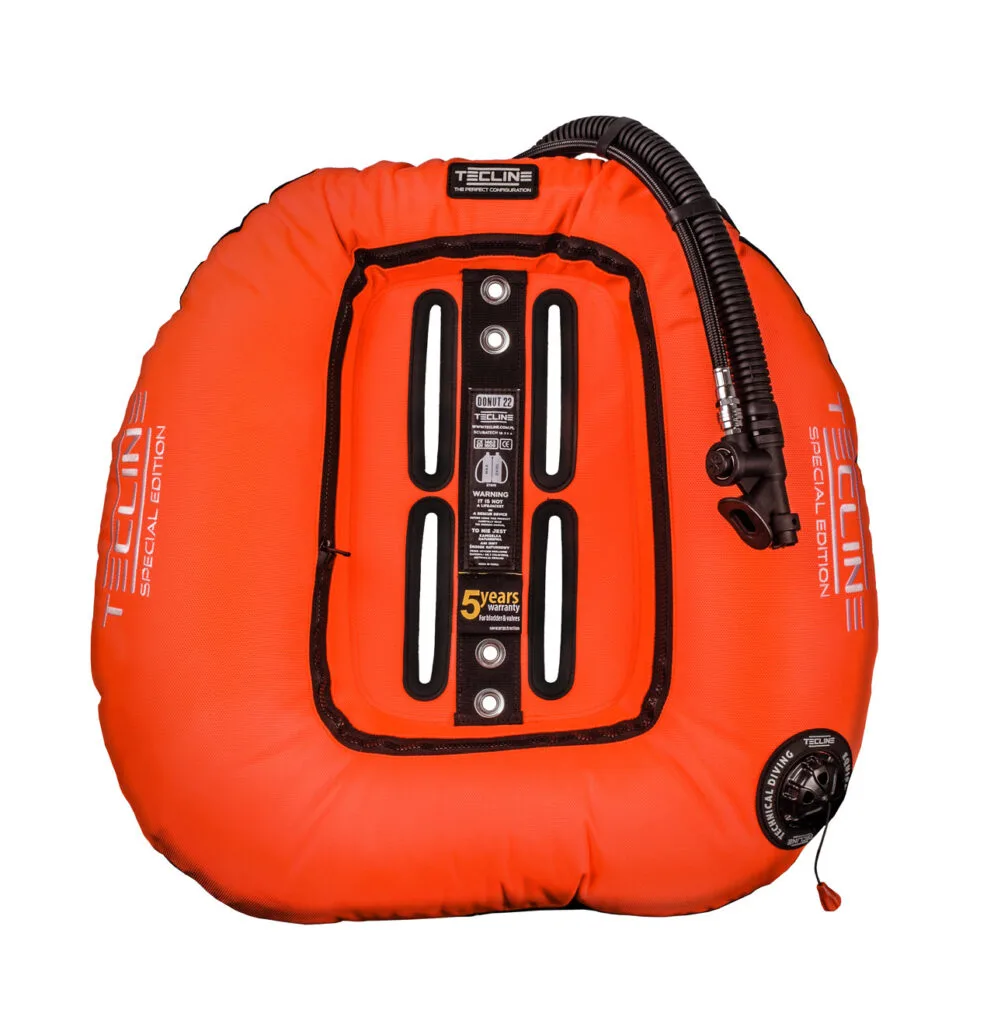 Tecline Wing Blase Donut 22L Orange vorne