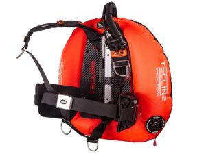 Tecline Wing Blase Donut 22L  Carbon-Set Orange Special Edition