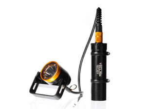 Tecline Teclight – Tanklampe mit Li-Ion Akku, 11,1 V 7 Ah Backmount