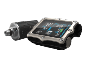Shearwater Perdix 2  – Silber Ti mit SWIFT Transmitter