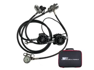 ScubaForce Black Devil Pro Twin Tec Set II  Rubber