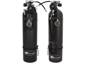 Scuba Force Black Devil Sidemount Regulator Set