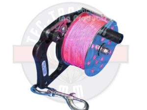 REEl 150m Kent Tooling Breit 80mm. Griff Verbundmaterial Gelb, Pink, Orange.