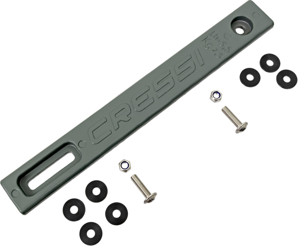 Cressi BACK WEIGHT BAR 2.5 KG AQUAWING