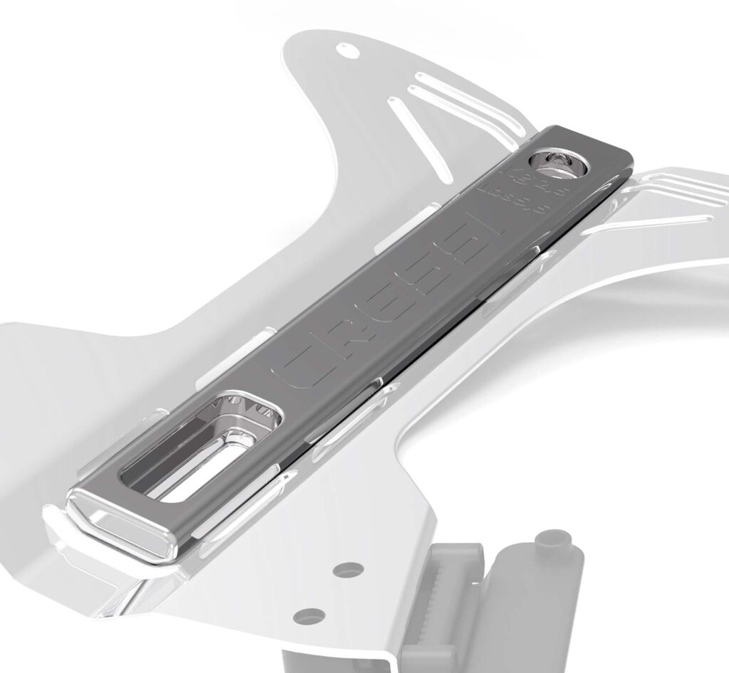 Cressi BACK WEIGHT BAR 2.5 KG AQUAWING