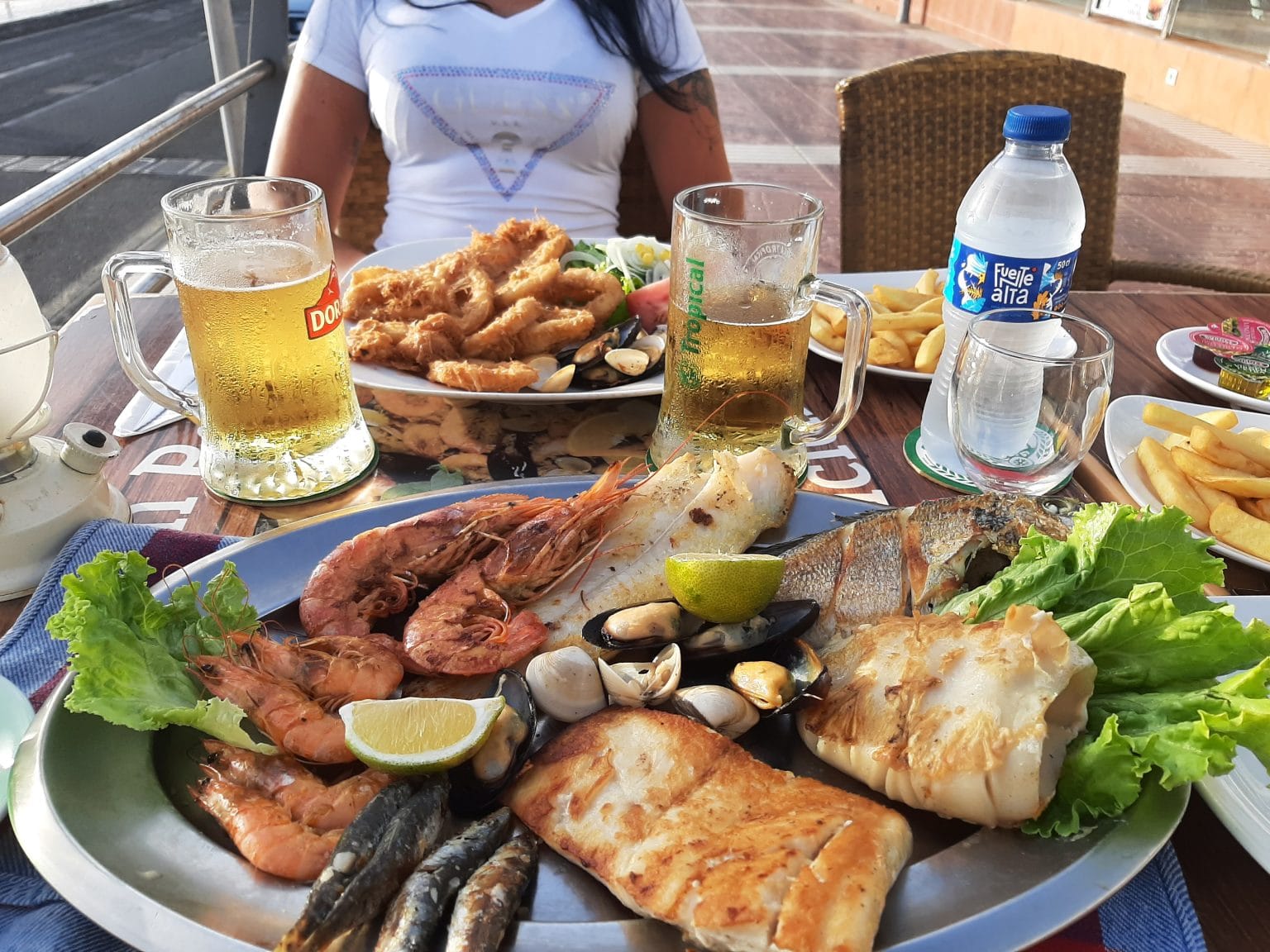 ein Teller leckeres Essen