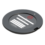 Scrubber Cover mit Aufklebern