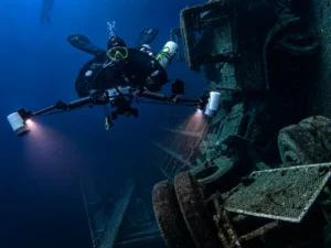 TDI CCR Air Diluent Sidemount Deco Diver