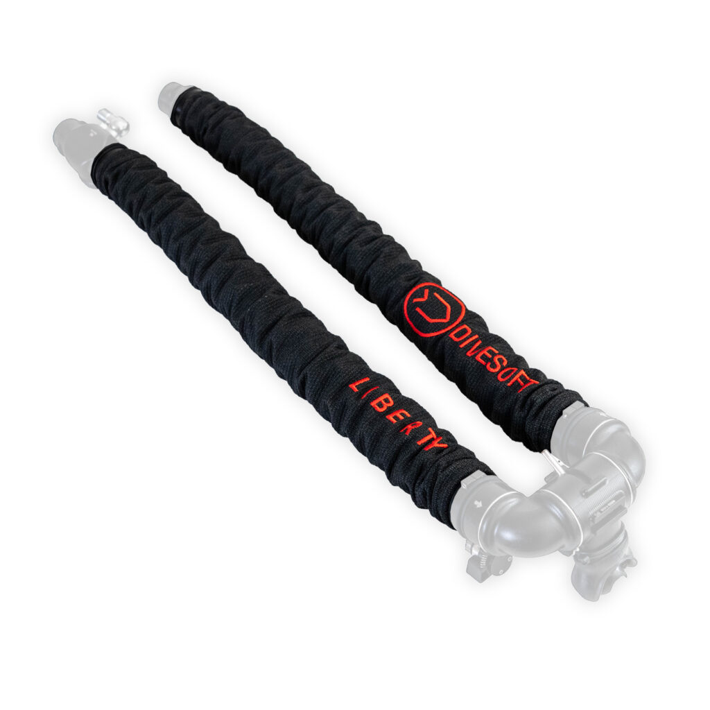 Divesoft Silicone Loop Hose Kit mit Schutz für Sidemount Liberty Produktbild