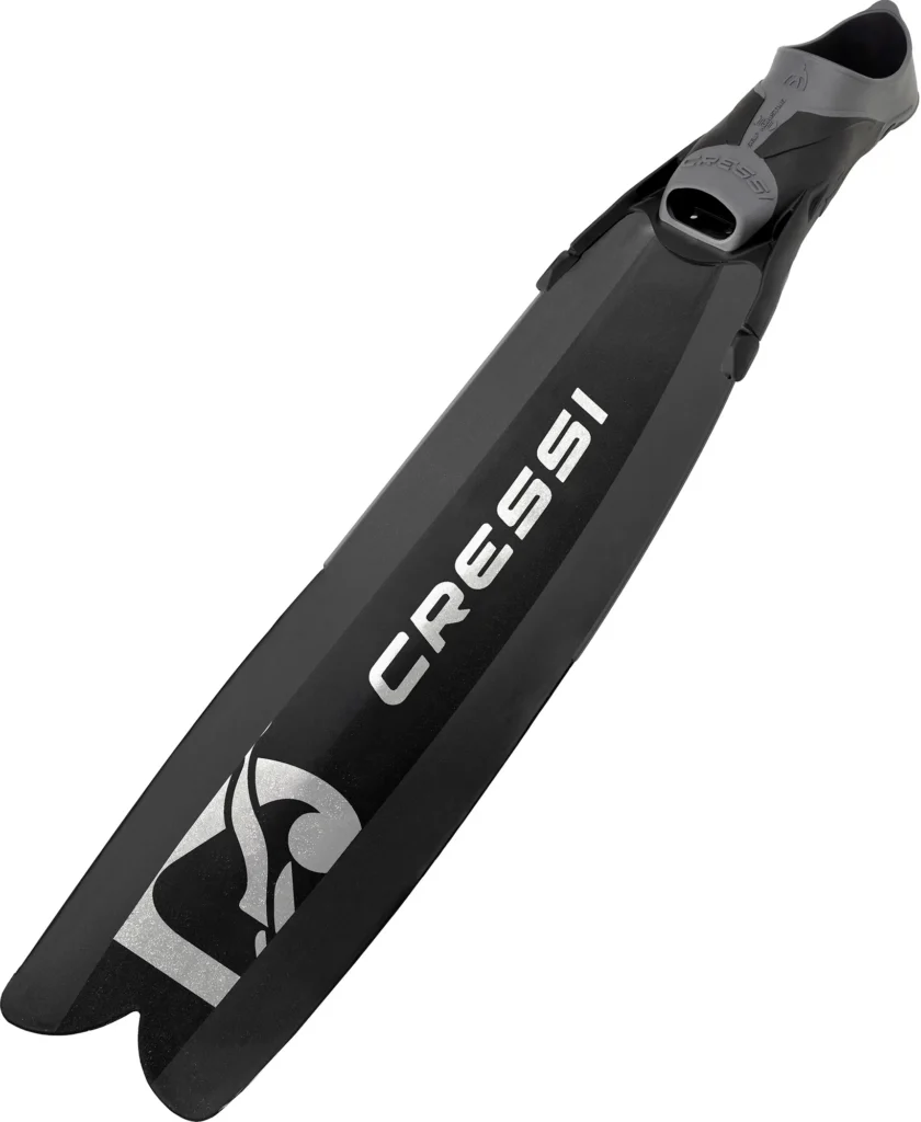 Cressi Gara Turbo Boost Flossen in Black, Größe EU 46/47