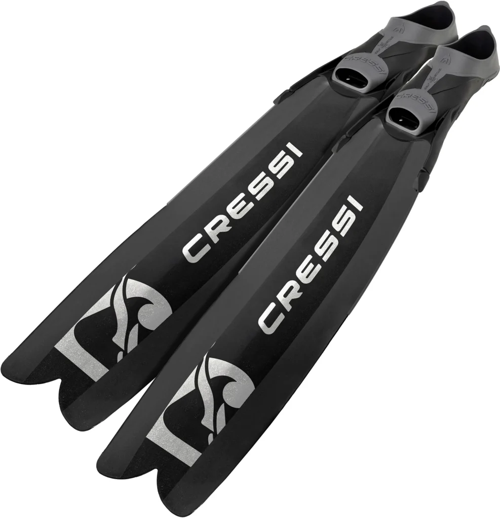 Cressi Gara Turbo Boost Flossen in Black, Größe EU 46/47