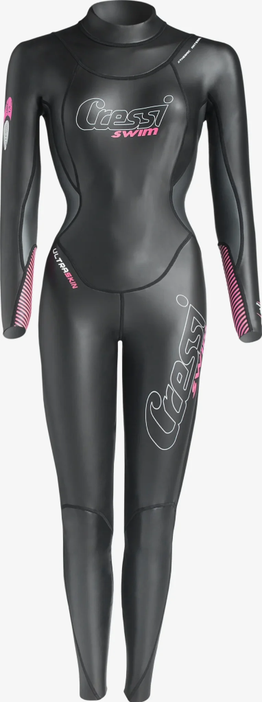 Cressi Triton Lady 1,5 mm Schwimmanzug in Black / Pink