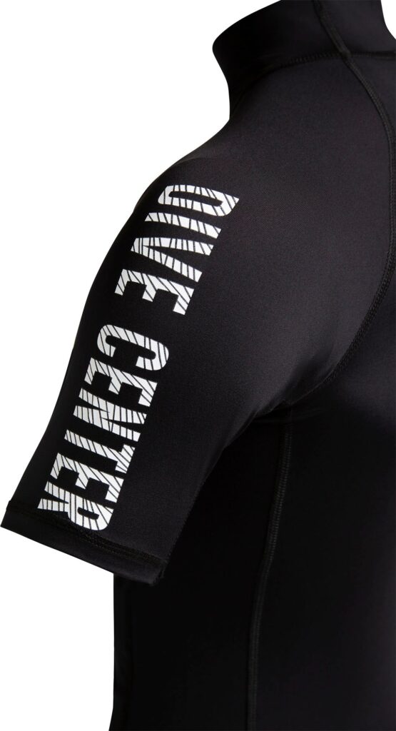 Cressi Dive Center Rashguard T-Shirt Lady Kurzarm in Black, Größe XS – EU 36