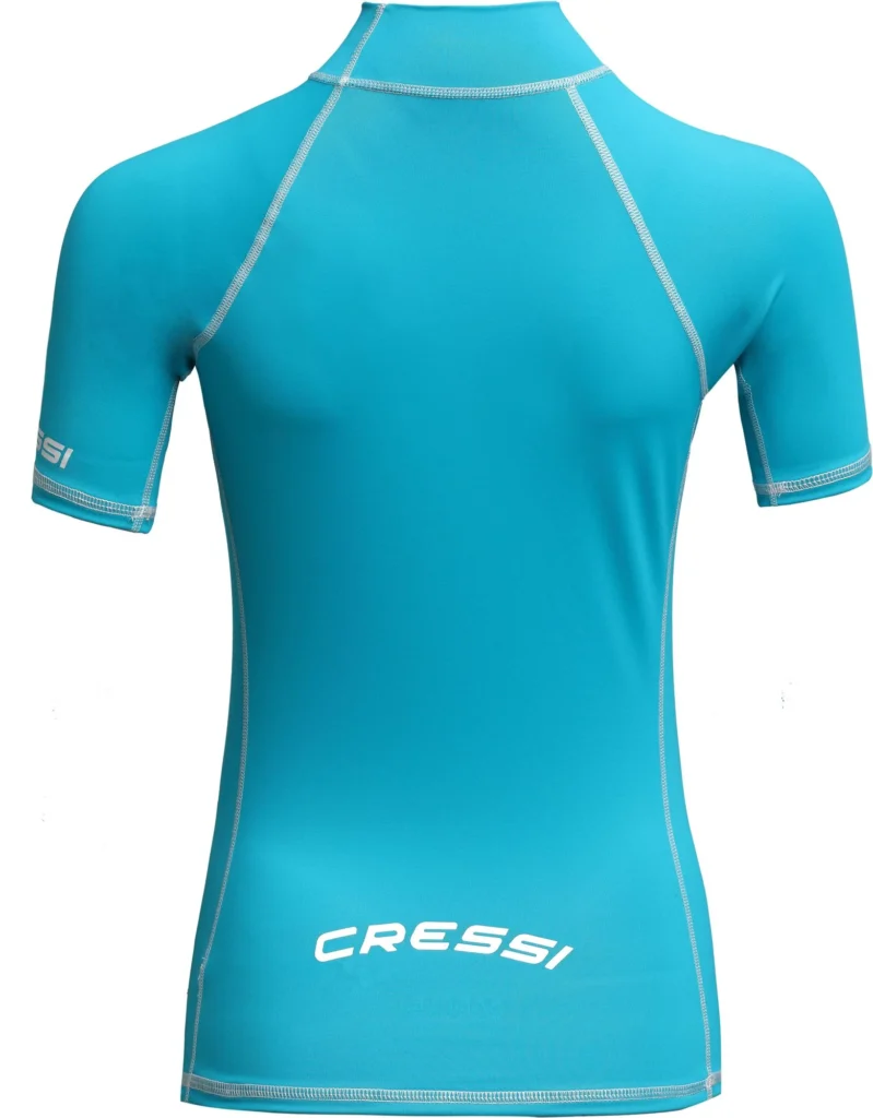 Cressi Rashguard Shirt Lady Kurzarmshirt in Black / Pink