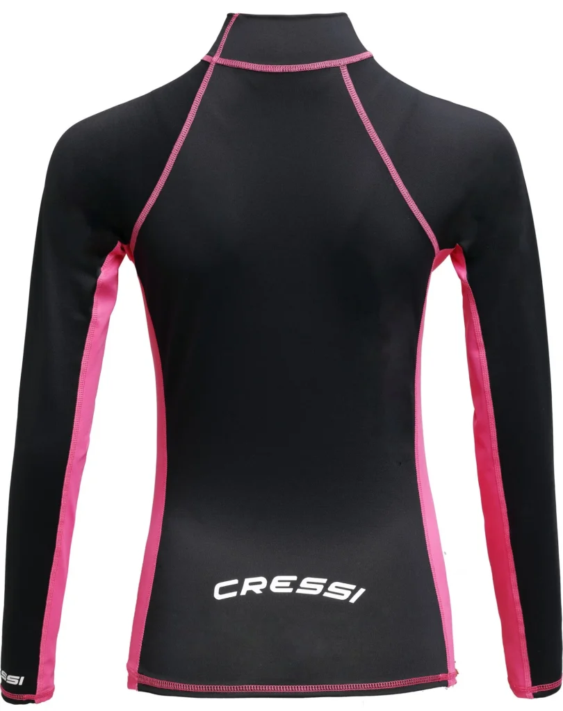 Cressi Rashguard Shirt Lady Langarm in Blue, Größe XS – EU 36