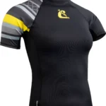 Cressi Shield Rashguard Shirt Lady Kurzarm in White / Aquamarine