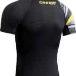 Cressi Shield Rashguard Shirt Lady Kurzarm in White / Aquamarine