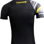 Cressi Shield Rashguard Shirt Lady Kurzarm in White / Aquamarine