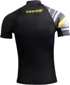 Cressi Shield Rashguard Shirt Lady Kurzarm in White / Aquamarine