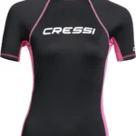 Rash_Guard_Short_Sleeve_Lady_Black_Pink