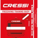 Rote Cressi Freediving Buoy Trainingsboje mit integrierter Flagge
